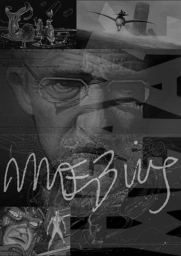 Super People poster series - Jean "Moebious" Giraud