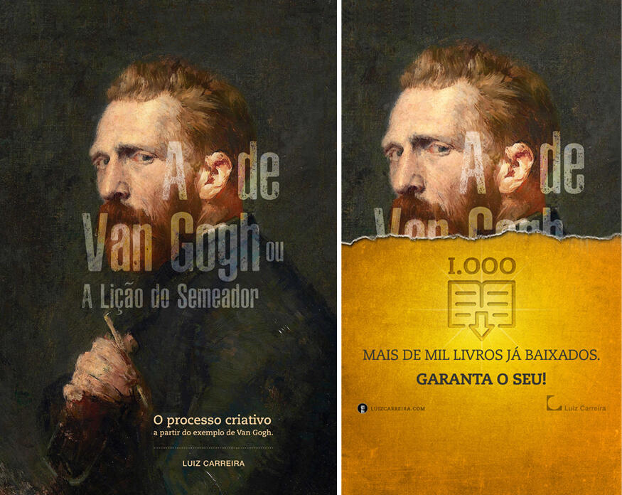 Luiz Carreira (writer) - ebook cover and social posts