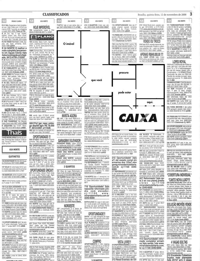 CAIXA Federal Bank - Real estate newspaper ad